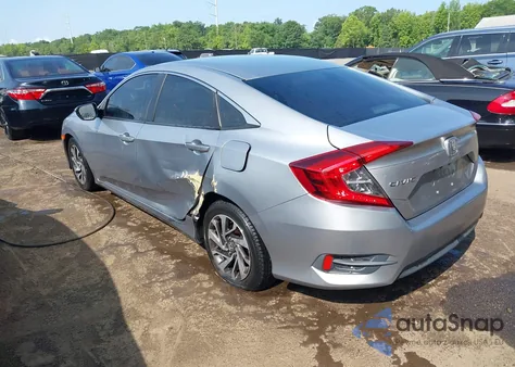 2016 Honda Civic Ex из США, поврежденный, VIN 19XFC2F71GE240077
